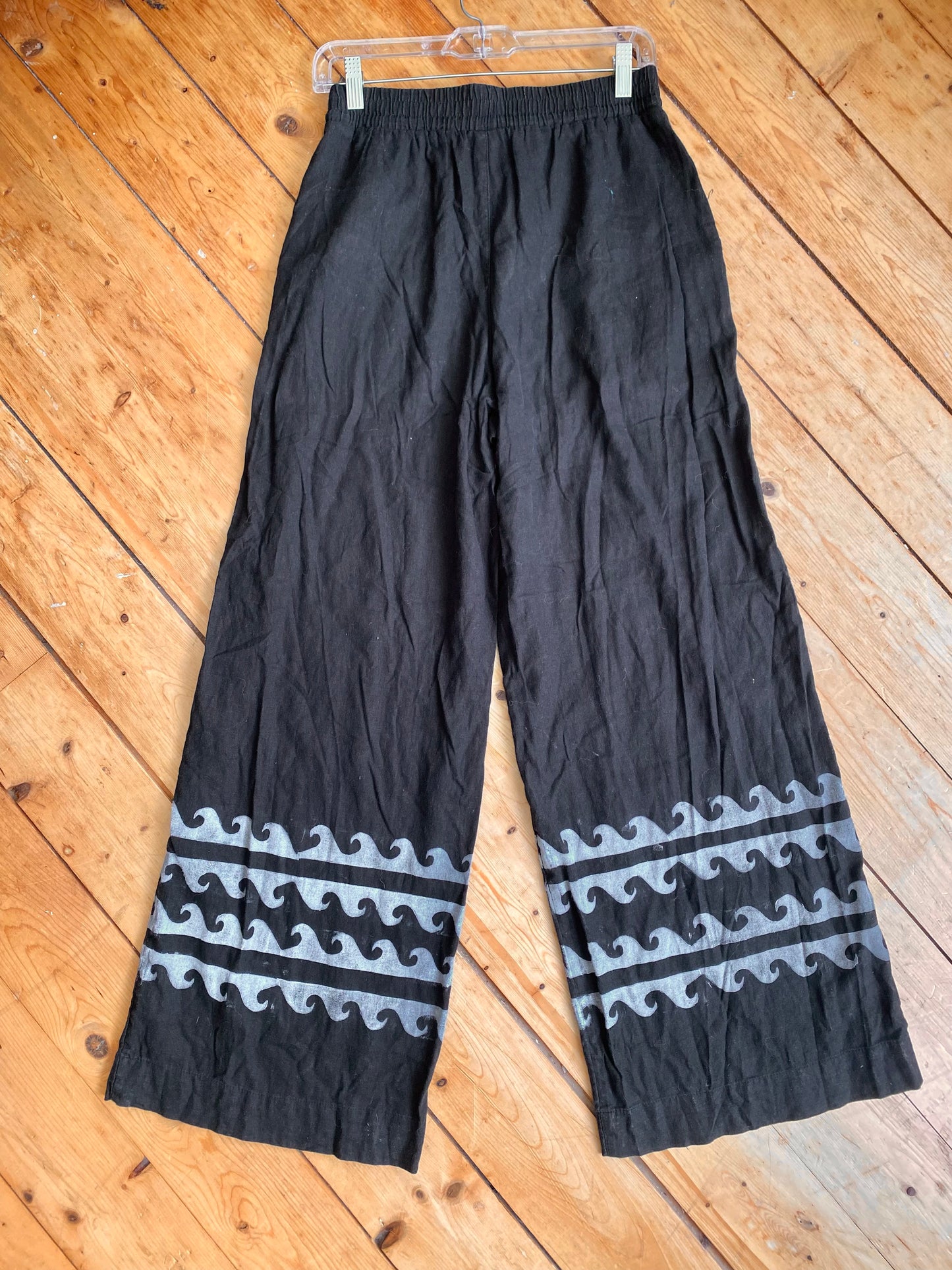 Water moon pants - black