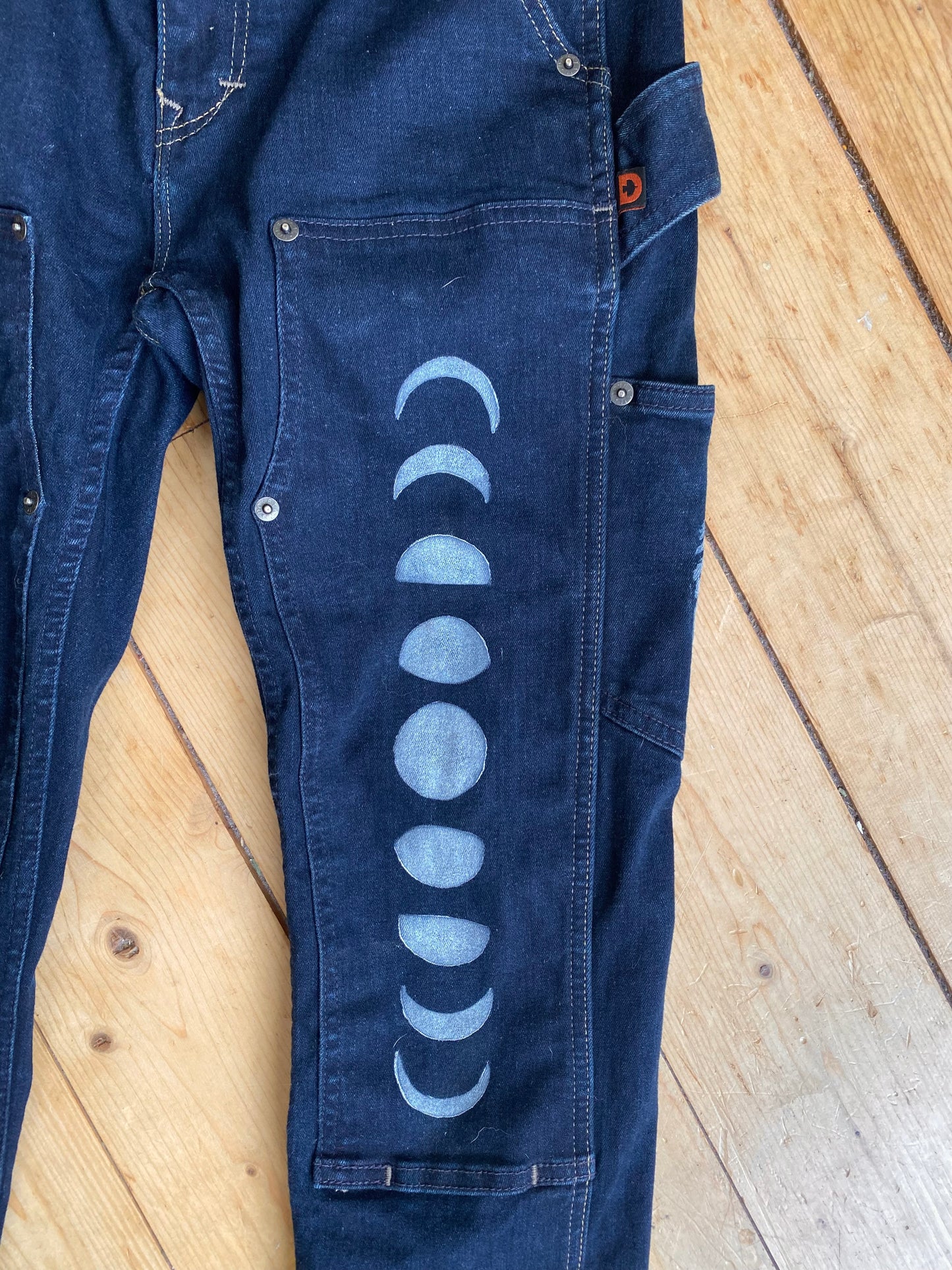 Magic Moon pants - blue denim workpants