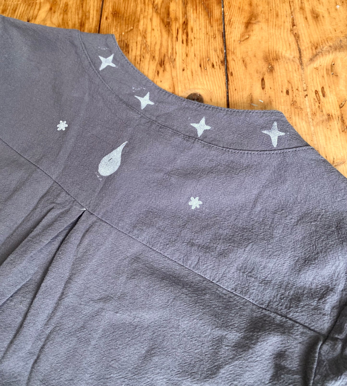 Water Moon dress - grey