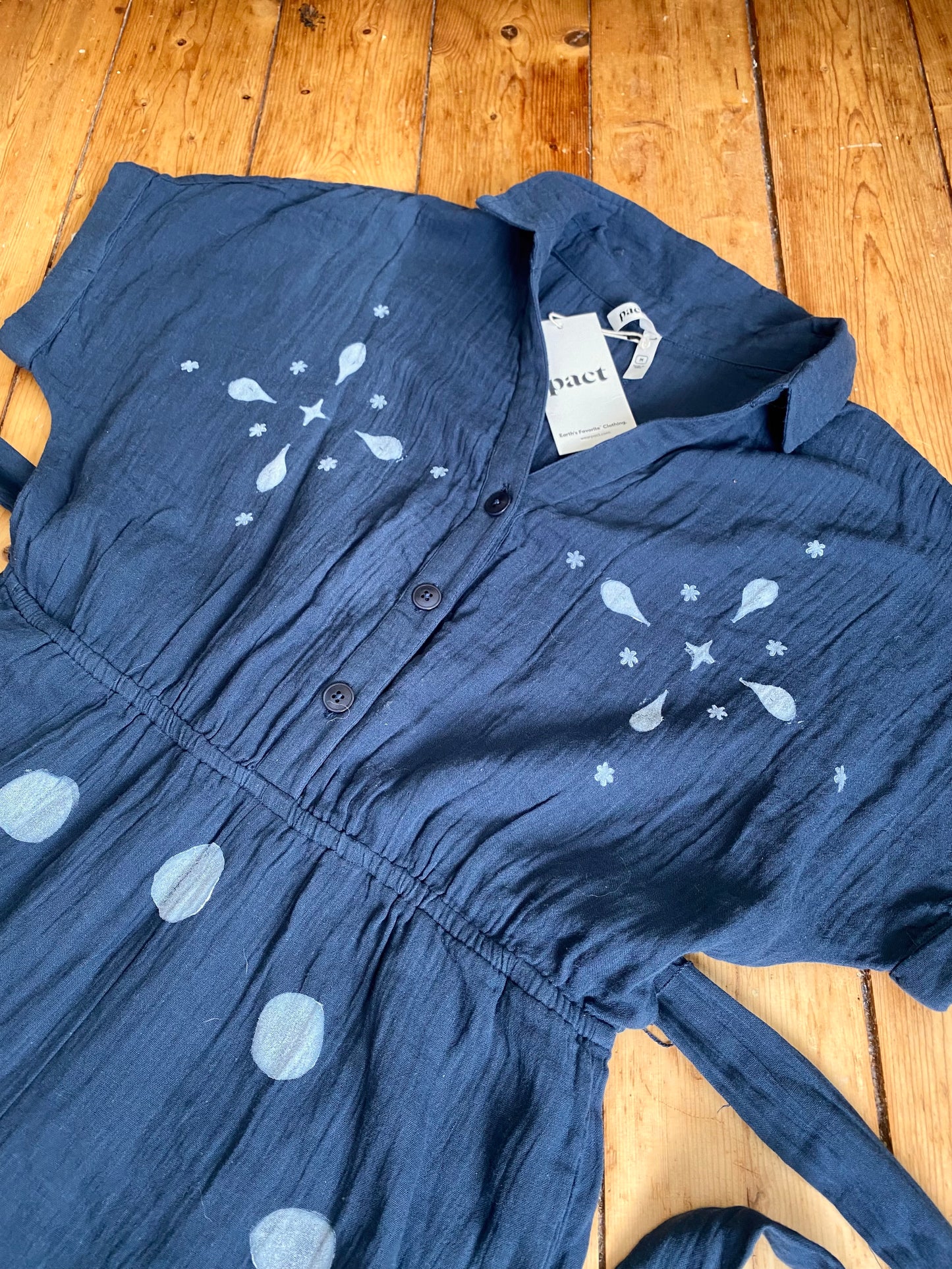 Water Moon jumpsuit - blue