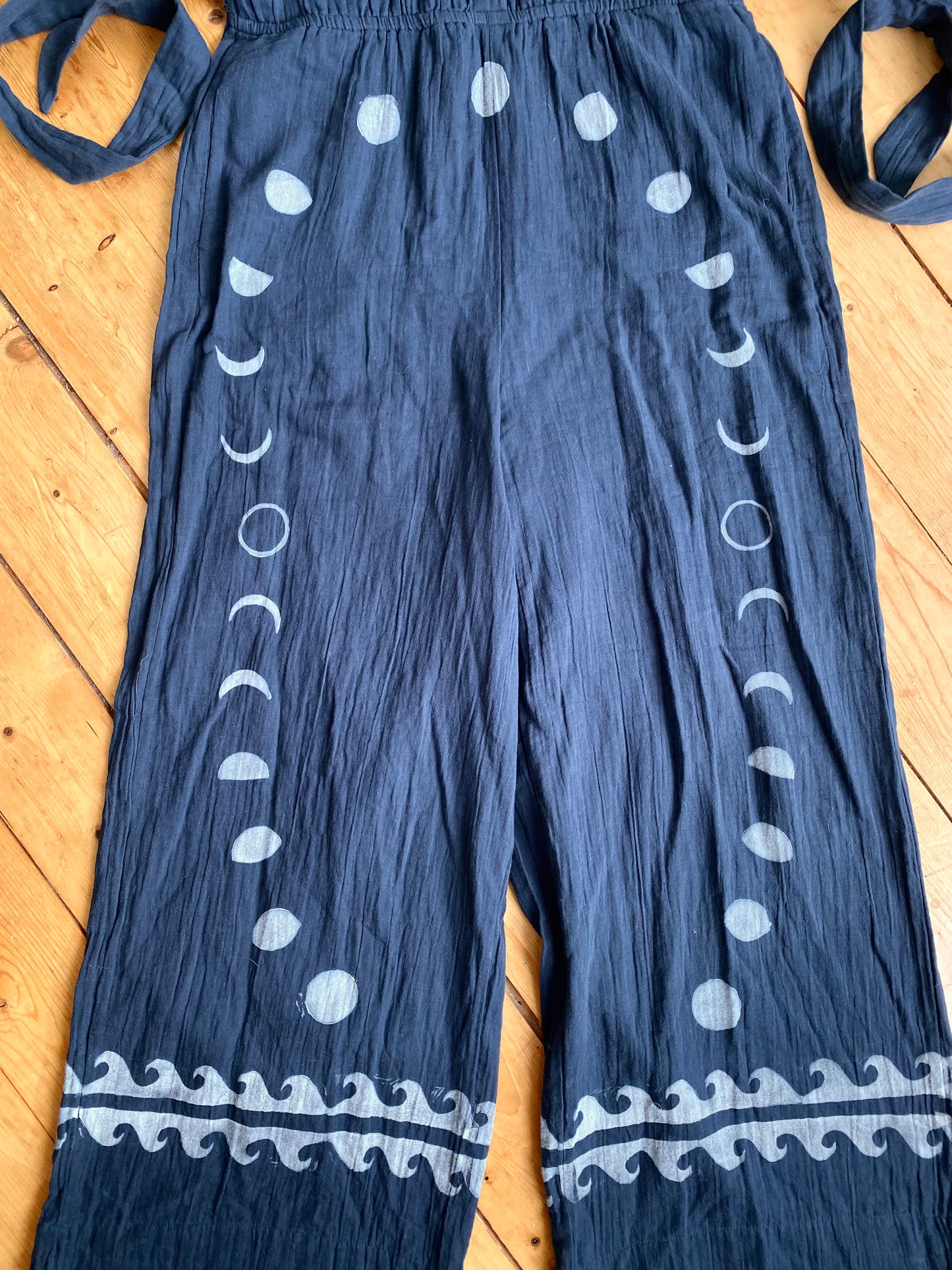 Water Moon jumpsuit - blue
