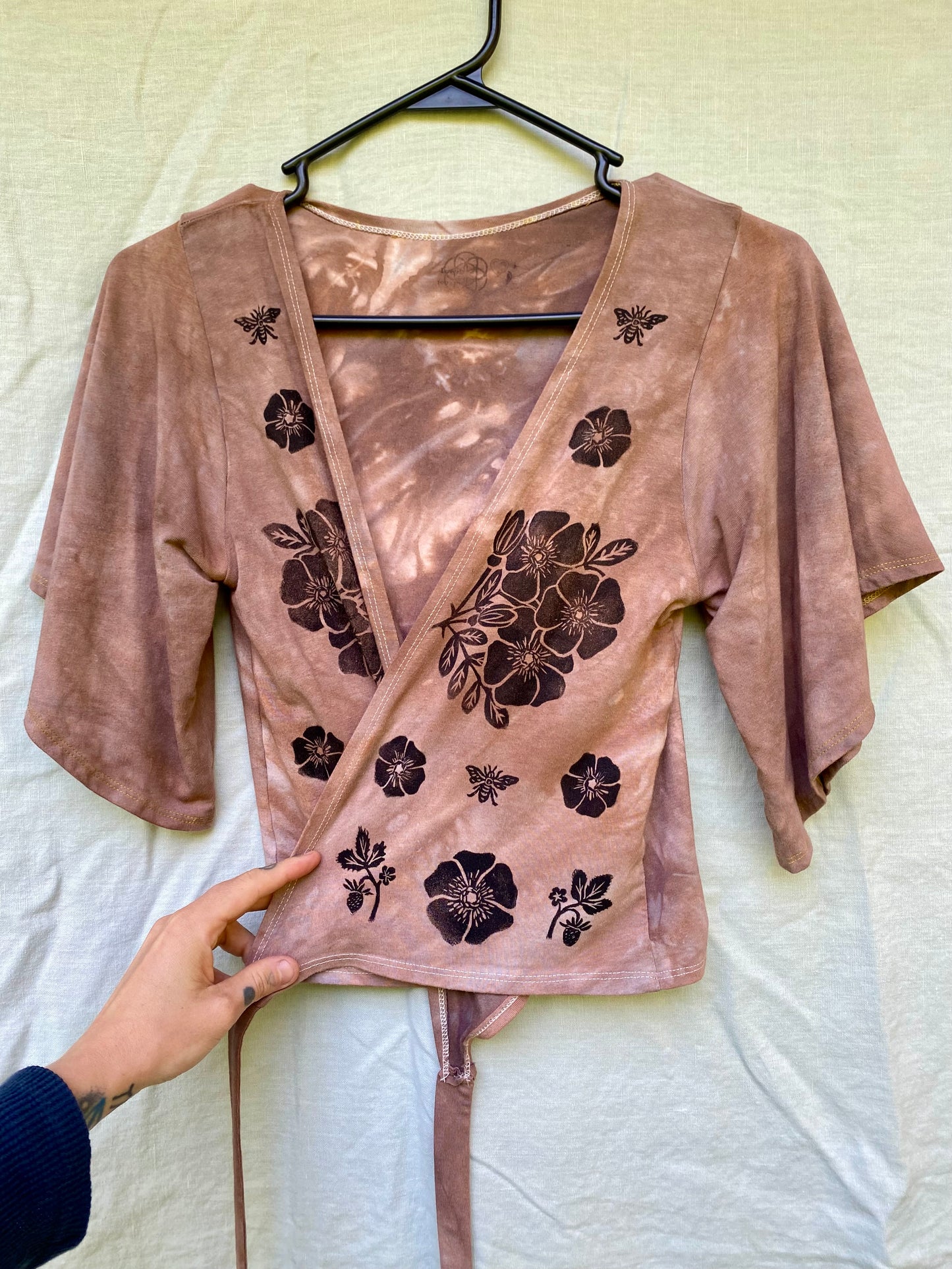 Rose Medicine Wrap Top