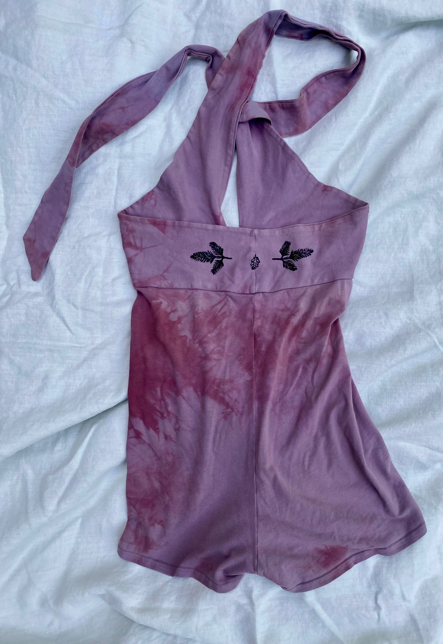 Purple Clouds of Summer Playsuit - Medium