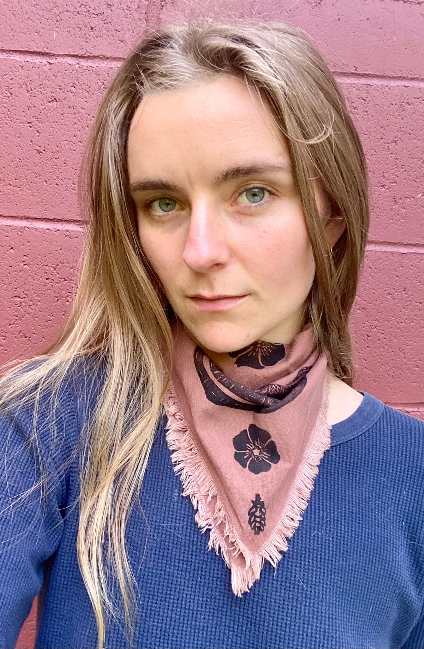 Reishi & Rose Bandana/Altar Cloth