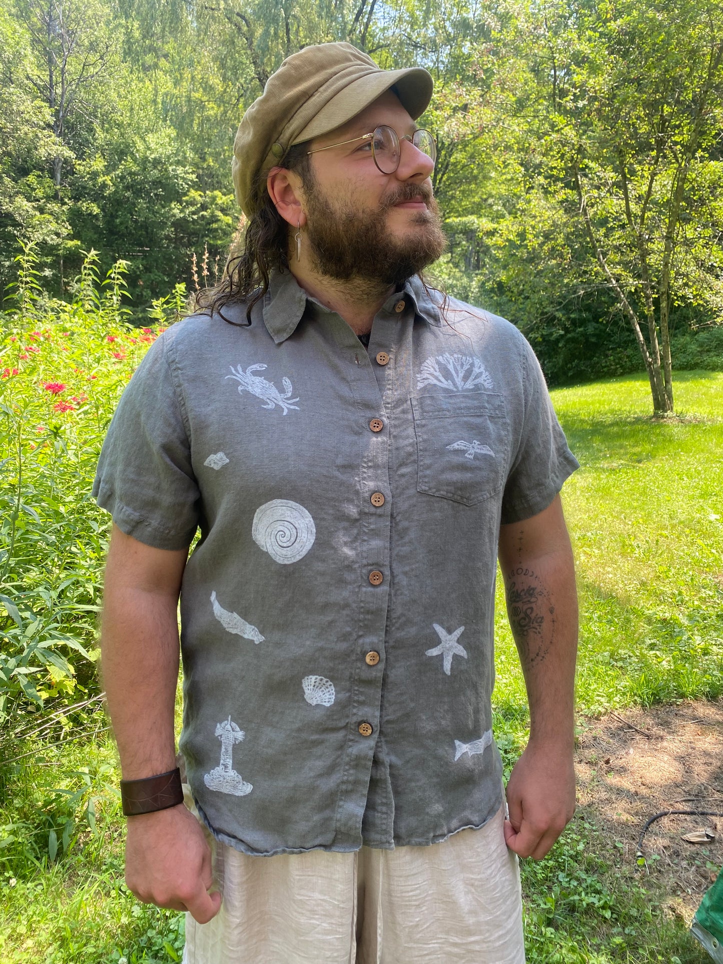 Seashore Delight Top - L & XL