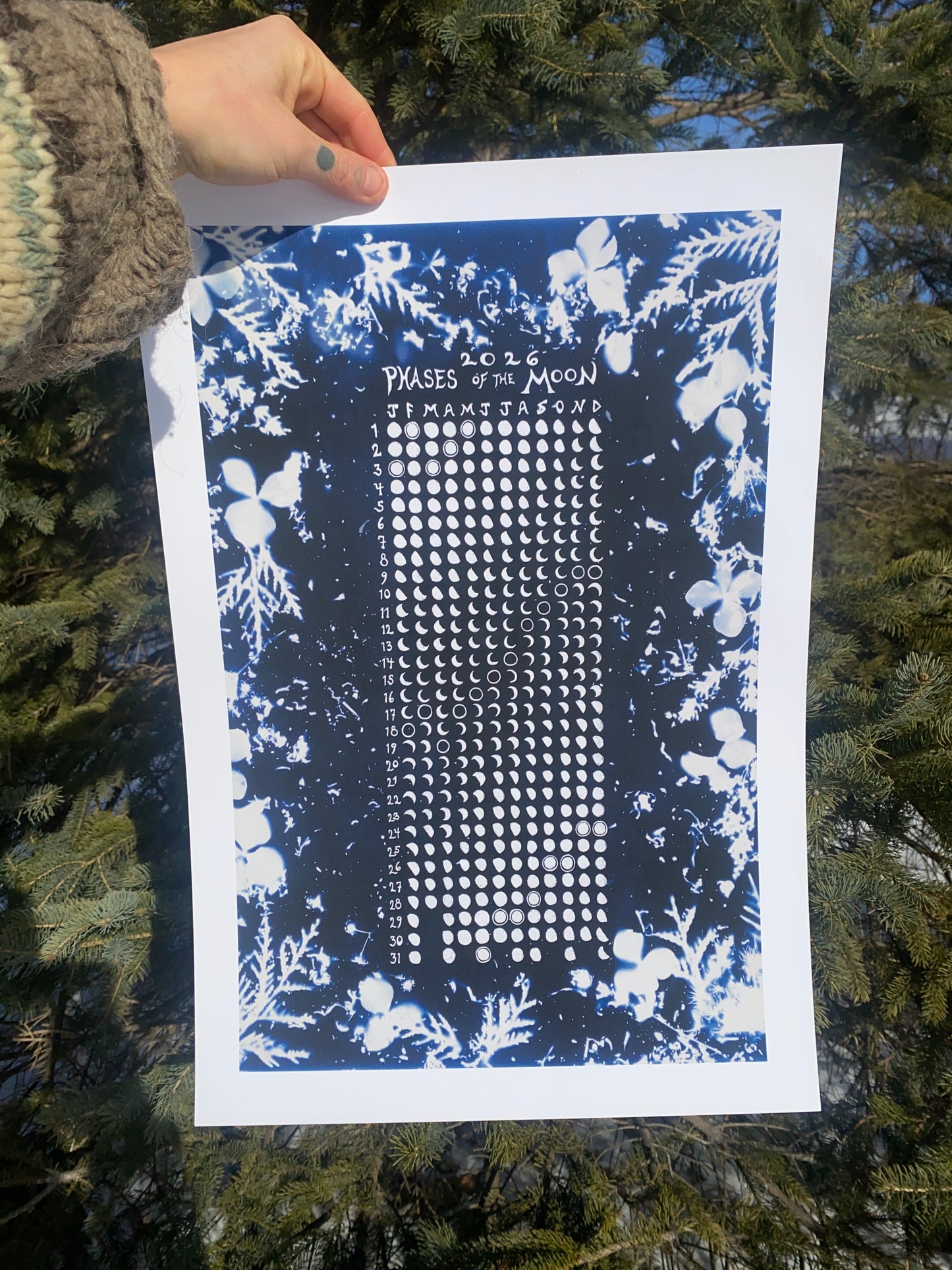 2026 Moon Phase Calender