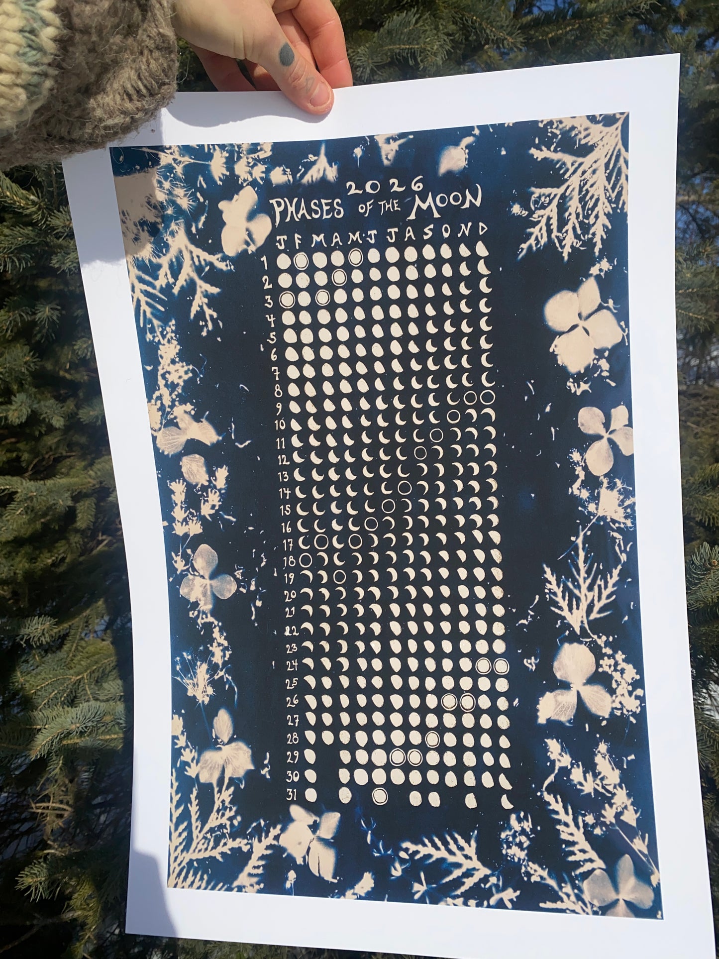 2026 Moon Phase Calender