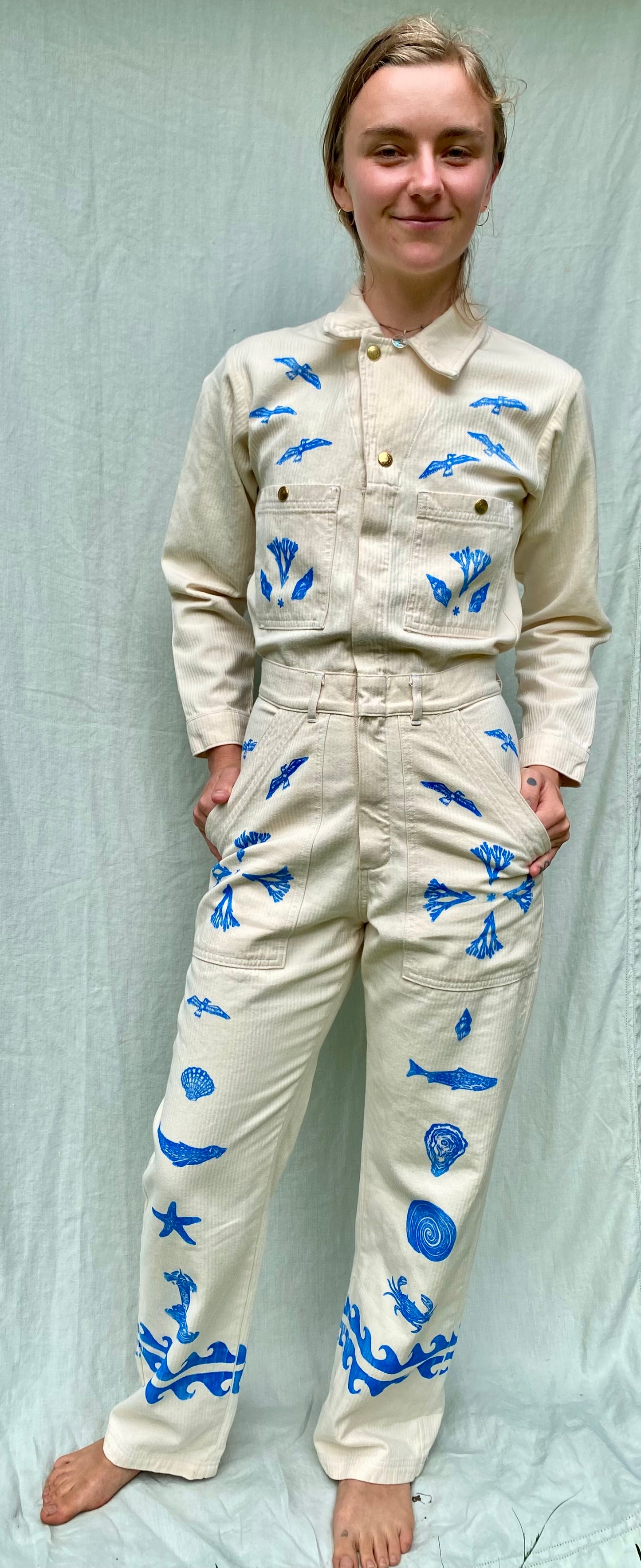 Sailing the High Seas Jumpsuit - xs