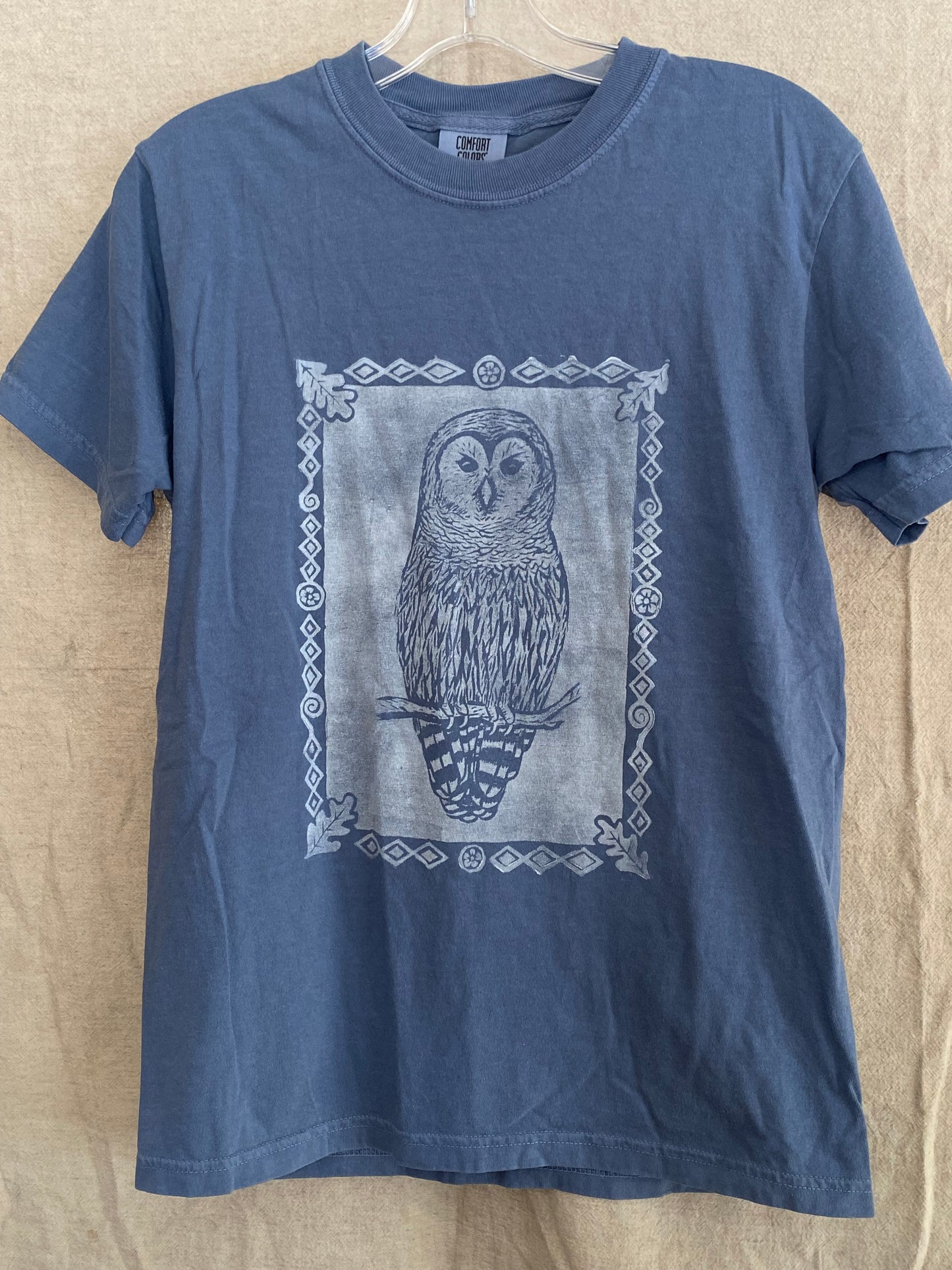 Barred Owl Tee in 3 colors (S)