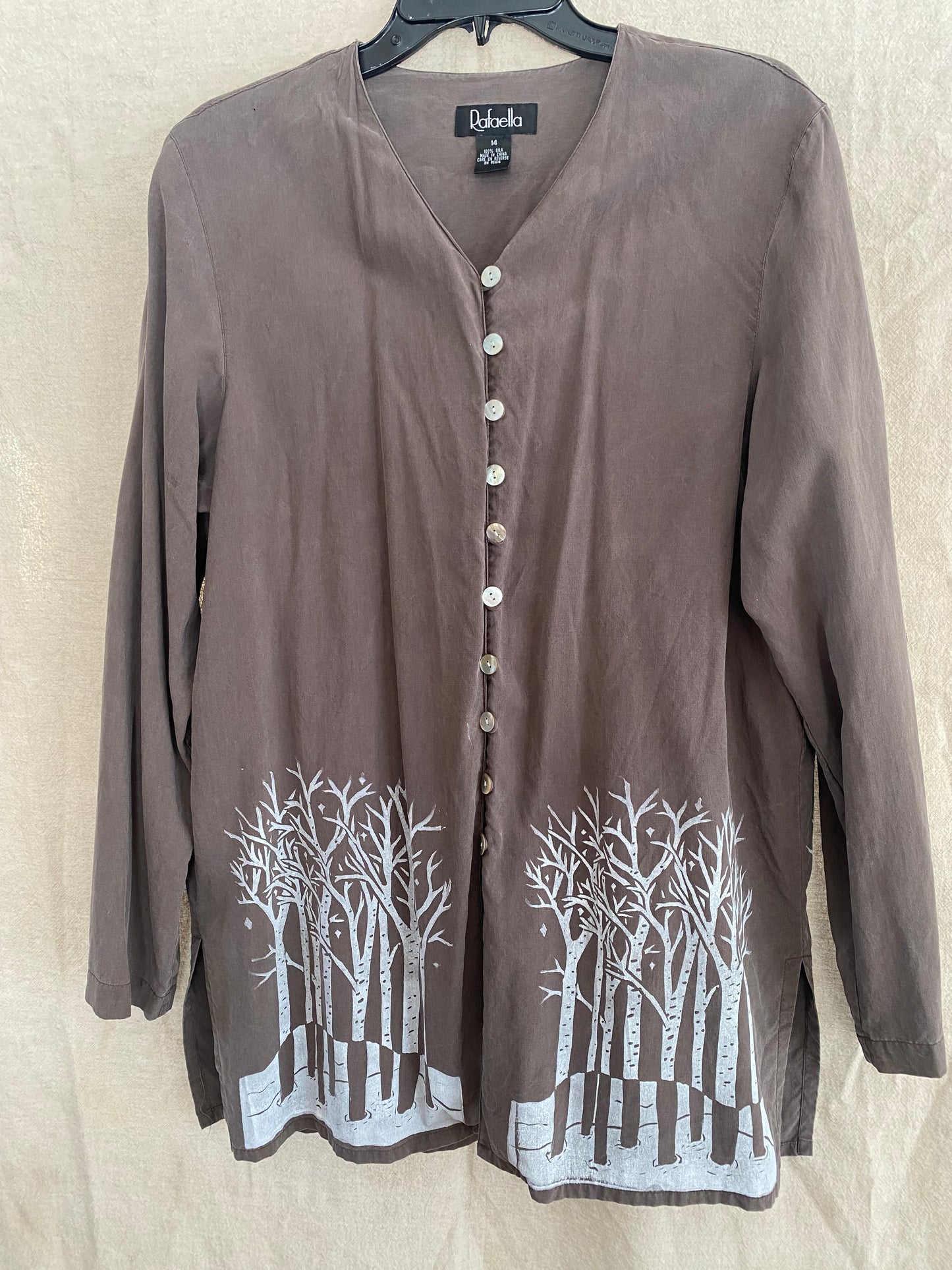 Birch Grove Silk Shirt
