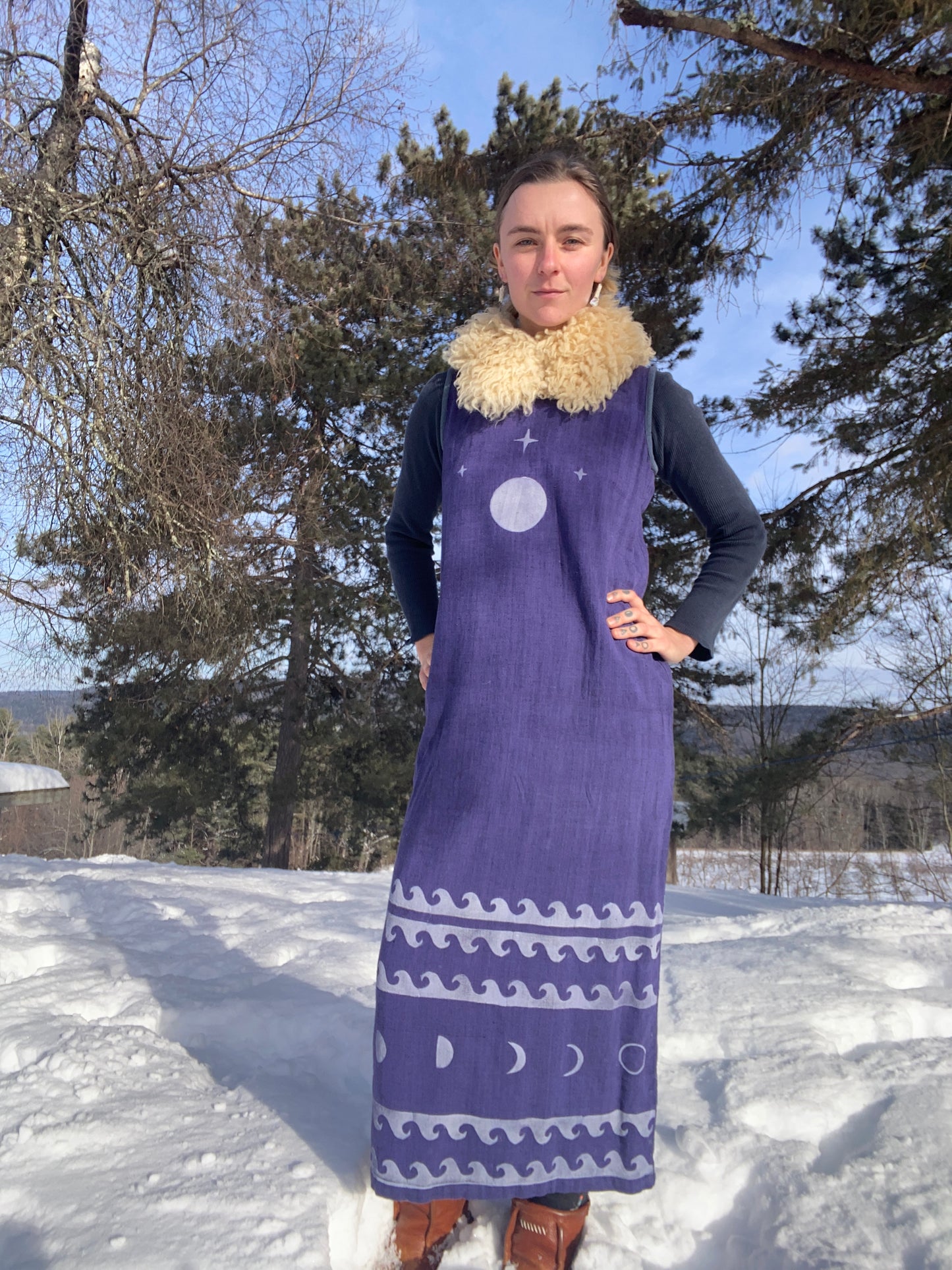 Water Bender Dress - MTO - 2 color & 2 size options