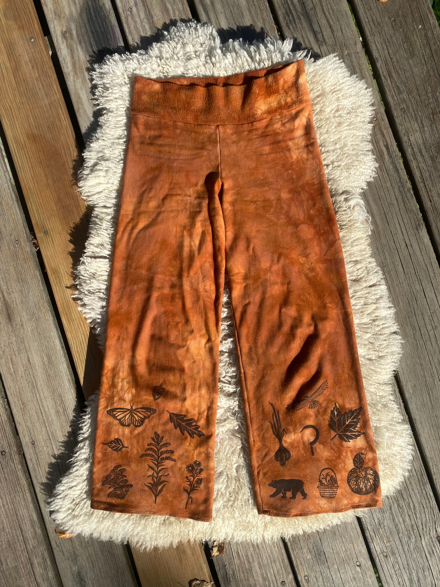 Autumnal Fleece Lounge Pants