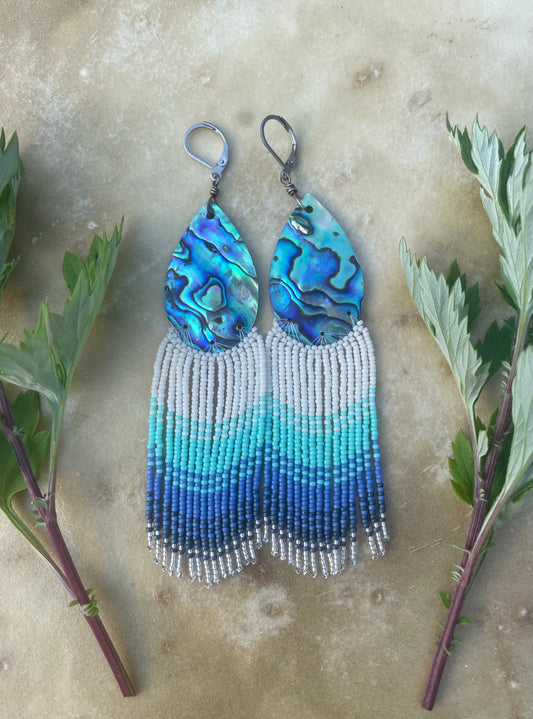 Mother of Mystery Abalone Fringes